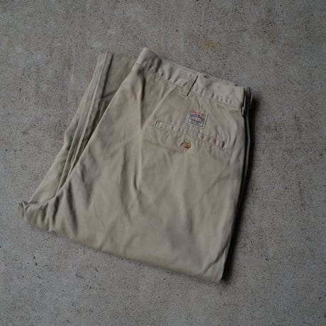 [W38 L30] POLO CHINO 2tuck_MADE IN USA_80-90s vintage_no.1