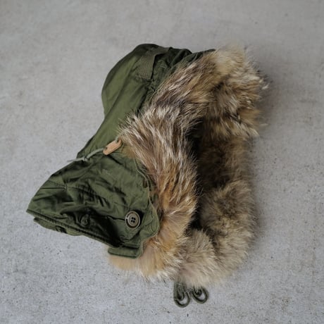 オンライン専用［Free size］m51_hood_real coyote fur