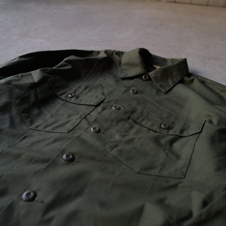 ［17 1/2 XXL fit］USARMY Olive Green "BIG" Shirt_deadstock_no.12