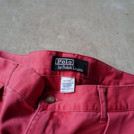[W34] POLO CHINO SHORTS 2tuck_90s vintage_no.3
