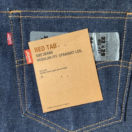 [W32 L29] Levi's 505