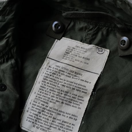オンライン専用［S］m65 parka_no.9