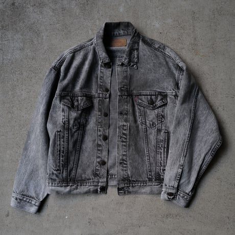 ［L］Levi's Trucker Jacket_Black Chemical