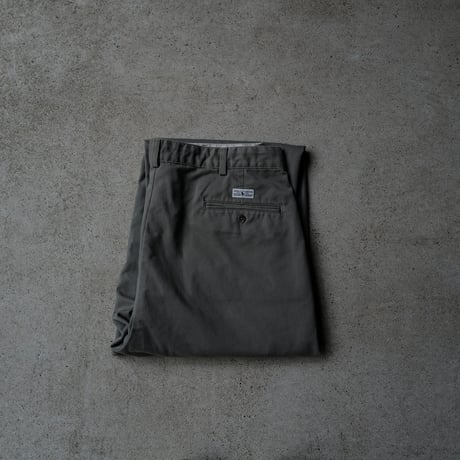［W37 L30］VINTAGE POLO CHINO 2tuck PANTS_Military Olive_no.8