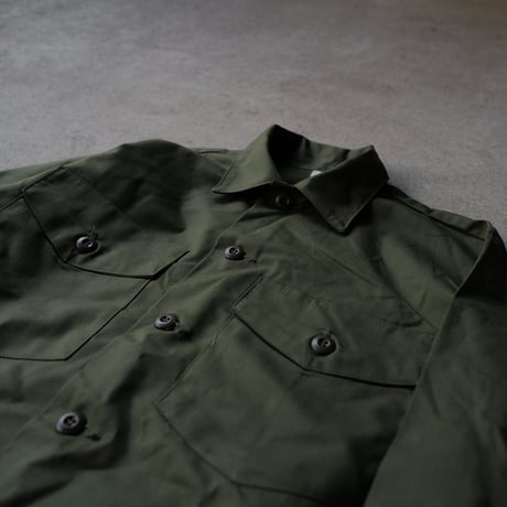 ［16 1/2 XL fit］USARMY Olive Green "BIG" Shirt_deadstock_no.6