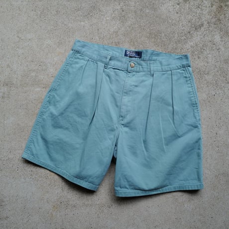 [W34] POLO CHINO SHORTS 2tuck_90s vintage_no.8