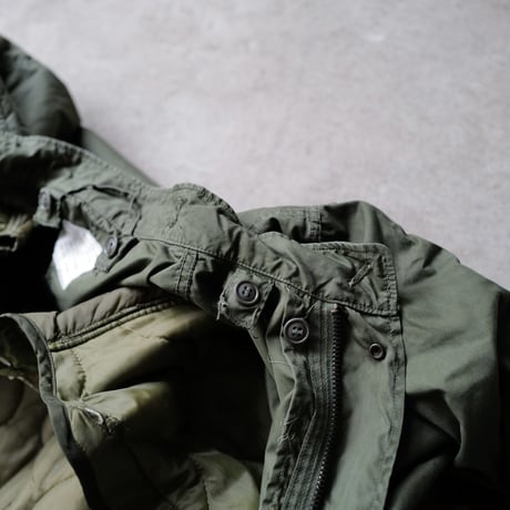 ［M］m65 parka_Black zipper
