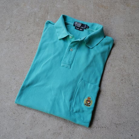 ［L］BIG POLO_MADE IN USA_90s vintage_mint
