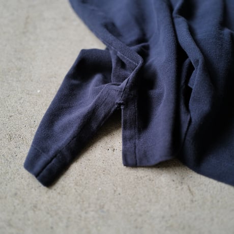 ［L］POLO SHIRT_MADE IN USA_80-90s vintage_navy