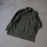 ［16 1/2 XL fit］USARMY Olive Green "BIG" Shirt_deadstock_no.5
