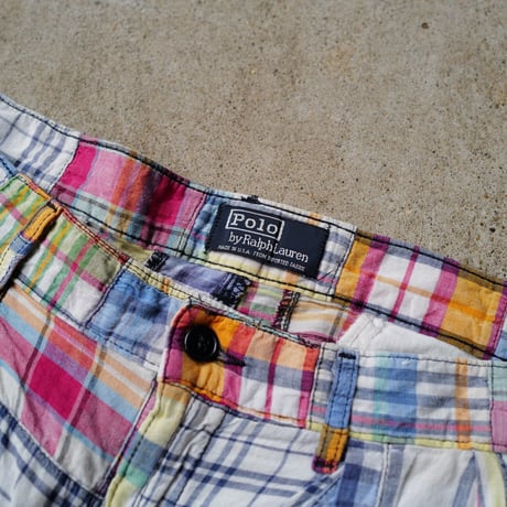 [W33] USA POLO SHORTS 2tuck_90s vintage