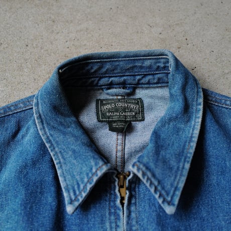 ［L］POLO COUNTRY Denim Jaket_80-90s vintage