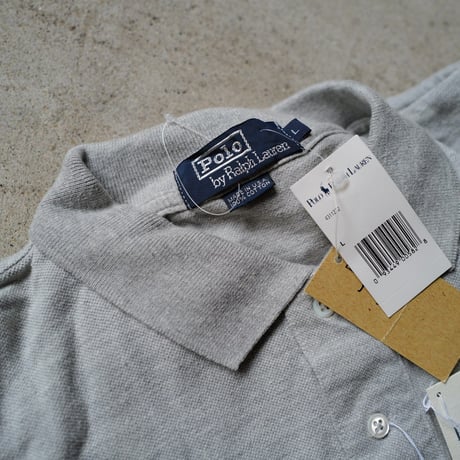 ［L］POLO SHIRT_MADE IN USA_80-90s vintage