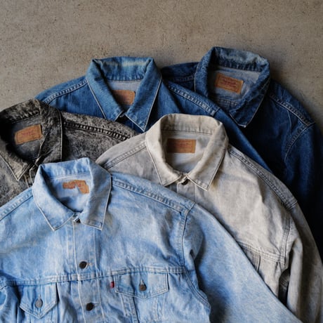 ［XL］Levi's Denim Jacet Acid Wash Gray