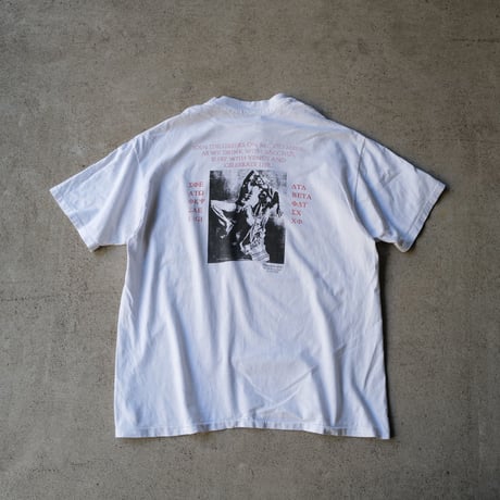 ［XL］Message Photo tee_90s vintage