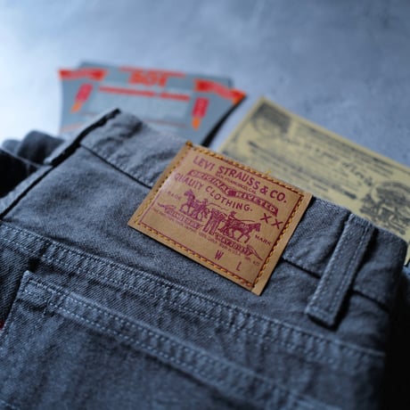 [W34 L36] Levi's 501_Gray_rare type_90s_deadstock