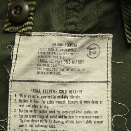 ［M］m65 parka_no.263