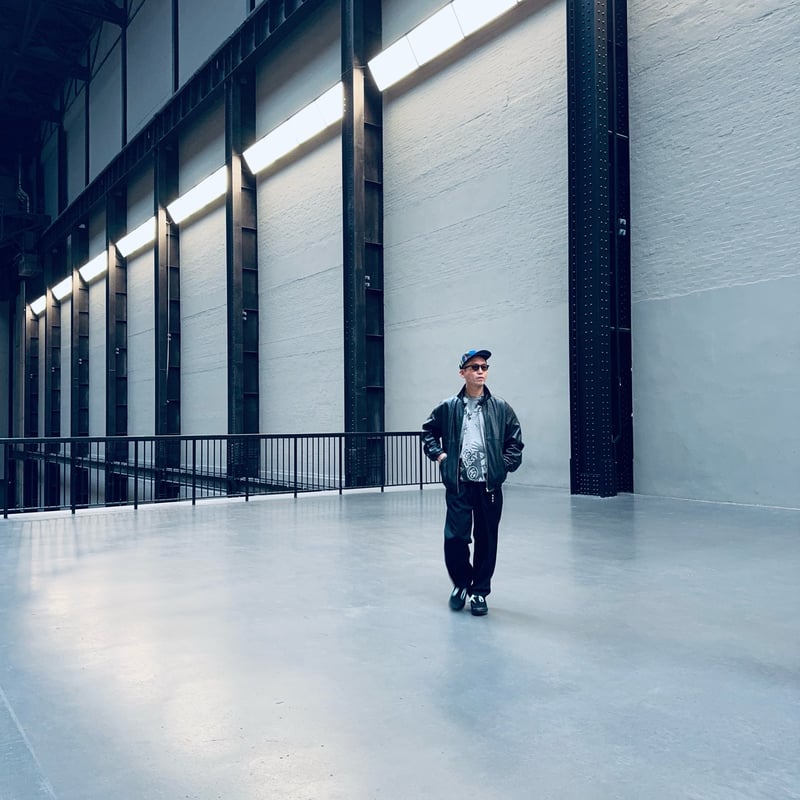 Fragments of Vintage Leather_Zip-up Jacket | an