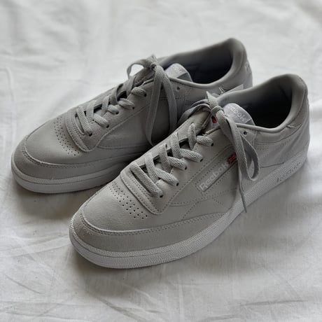 [Reebok CLUB C] Greige Natural Leather Edition