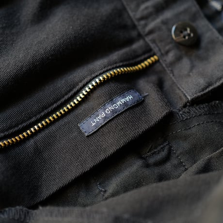 ［W36 L30］Vintage Black Pants_Polo Chino 2tuck_deadstock_no.8