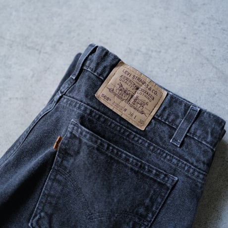 [W36 L30] 505_90s_Levi's  Sulfur Black_no.2