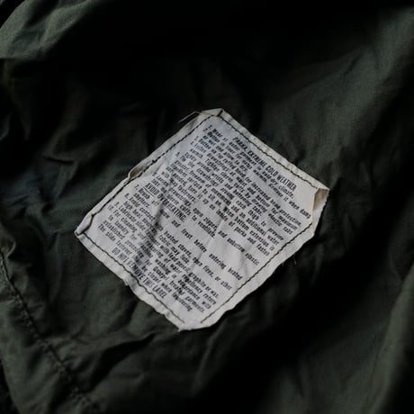 ［XL］m65 parka_mini tag model_deadstock_no.96