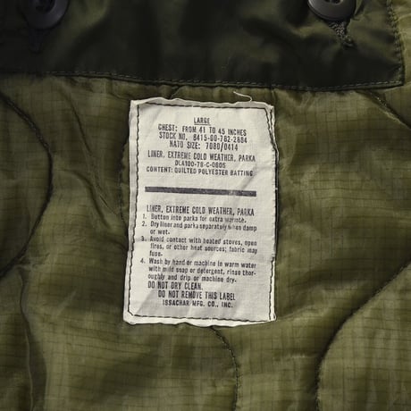 ［L］m65 parka_Silver Zipper First Model_no.270