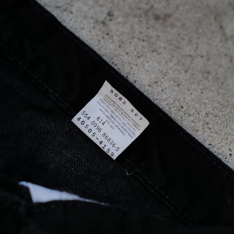 ［W36 L30］Levi's 505_Sulfur Black_Orange Tab_deadstock_no.6