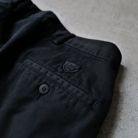 [W40 L32] Super Black_VINTAGE POLO 2tuck Pants_no.3