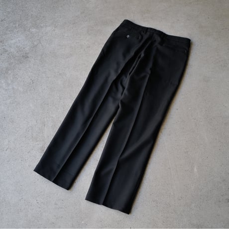 ［W36 L32］Vintage Black Pants_LEVI'S Acton Slacks_deadstock_no.7