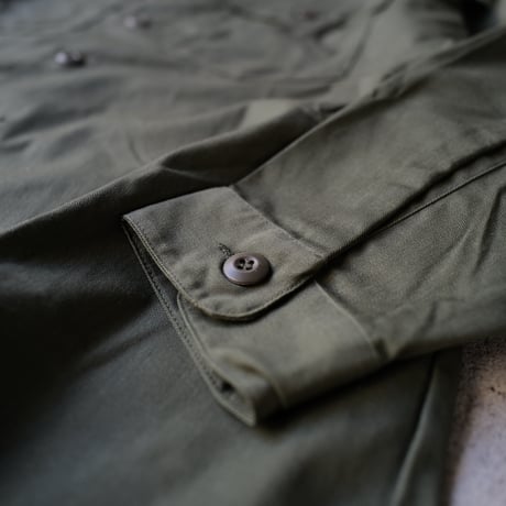 ［17 1/2 XXL fit］USARMY Olive Green "BIG" Shirt_deadstock_no.12