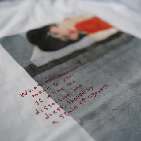 [anytee classics] Girls' Photo Long Tee_Red rib