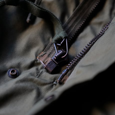 ［M］m65 parka_Black zipper_fullset_deadstock