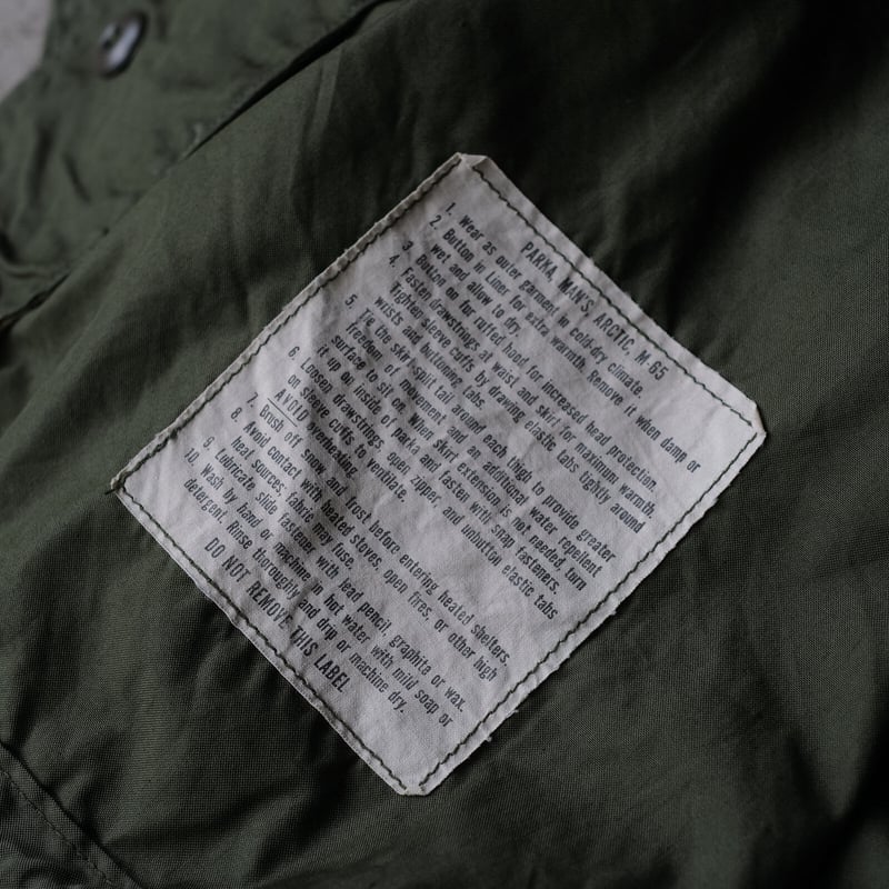 anytee購入 m65 モッズ 最初期deadstock 68年アルミジッパー anytee購入 m65 モッズ 最初期deadstock 68年アルミジッパー 楽天市場