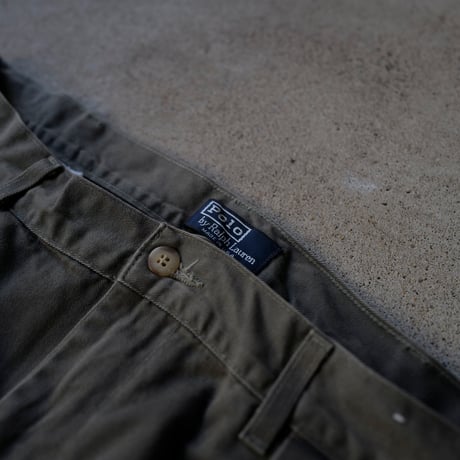 [W38 L30] VINTAGE POLO CHINO 2tuck Pants_no.8