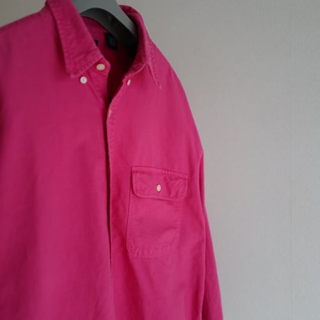 ［L］Old GAP_90s vintage_pink shirt
