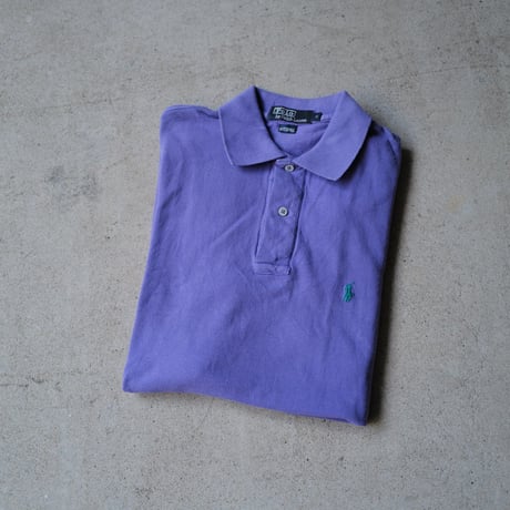 ［S］POLO SHIRT_MADE IN USA_80-90s vintage_no.21