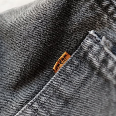 [W37 L32] Levi's 505_Sulfur Black Orenge Tab_90s_no.5