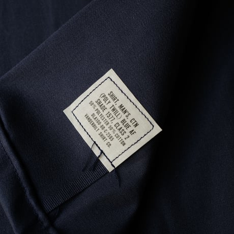［XL 16 1/2］US Air Force Twill Shirts_deadstock_no.13