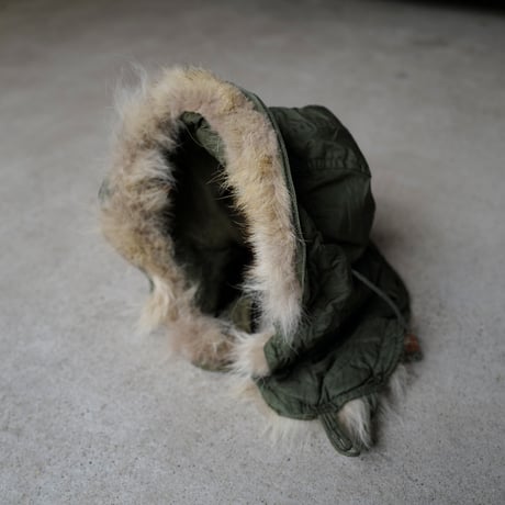 ［Free size］m51_coyote fur hood_no.1