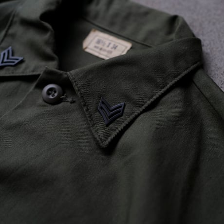 ［16 1/2 XL fit］USARMY OG507_with pins & patch