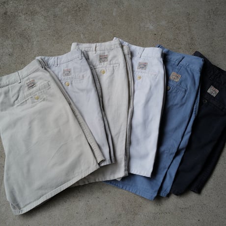 [W35] POLO CHINO SHORTS 2tuck_90s vintage_no.24
