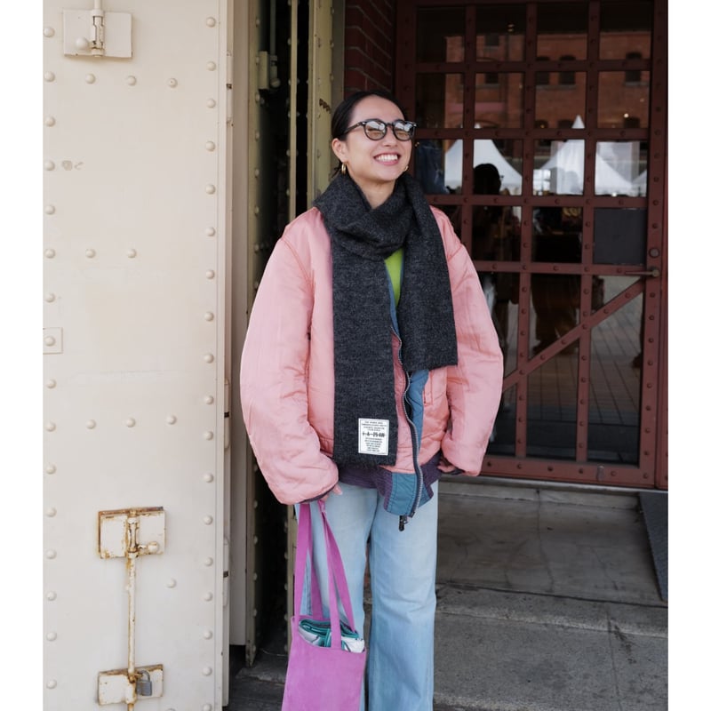 Kid Mohair Neckwear Scarf 