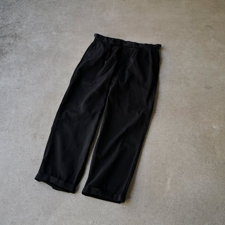 [W36 L30] Super Black_VINTAGE POLO Gurkha 2tuck Pants_no.12