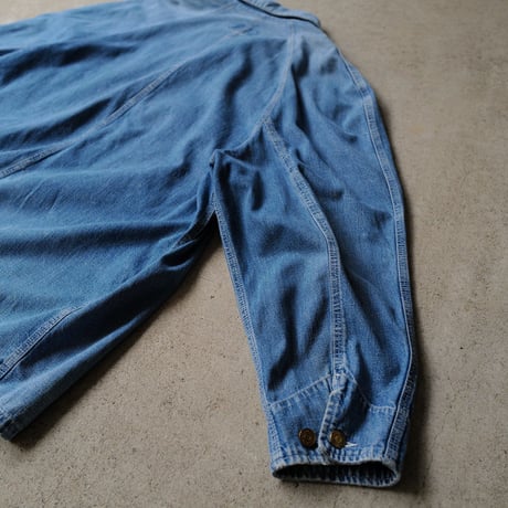 ［XL］POLO COUNTRY Denim Coverall _80s vintage