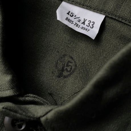 ［15 1/2 L fit］USARMY OG107_deadstock_店頭でも販売