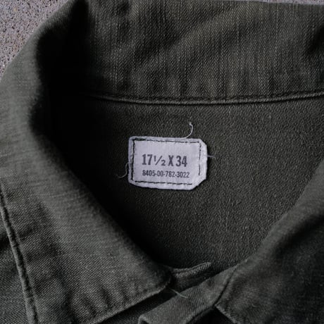 ［17 (1/2)］USARMY Olive Green Shirts_Cotton 100_no.11