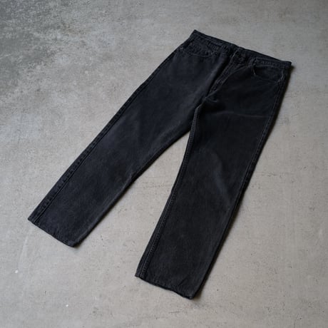 [W37 L30] Levi's 505_Sulfur Black Red Tab_90s_no.7