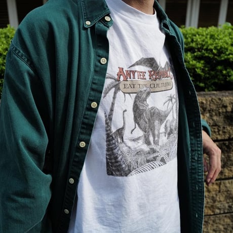 ［XL］PIGMENT DYED SHIRT_J.CREW _80-90s vintage_no.12