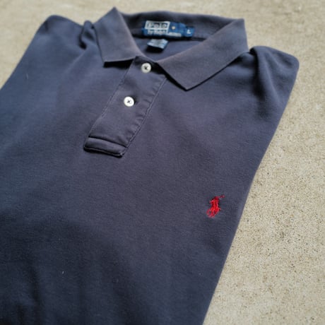 ［L］POLO SHIRT_MADE IN USA_80-90s vintage_no.9